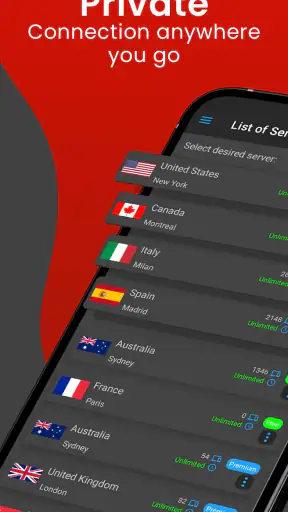 Tech VPN Pro / Protect Privacy screenshot