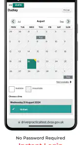 Testi Driving Cancellations UK screenshot