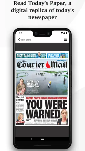 The Courier-Mail: QLD News screenshot