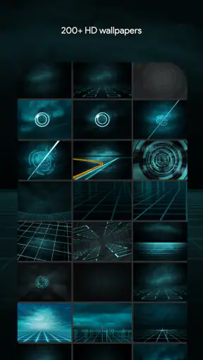 The Grid Pro - Neon Icon Pack screenshot