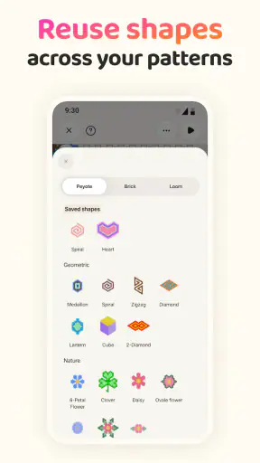 Threadologie: דוגמאות חרוזים screenshot