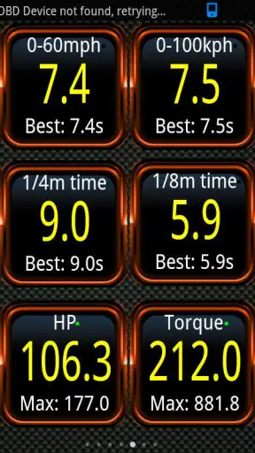 Torque Pro (OBD2 / מכונית) screenshot