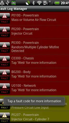 Torque Pro (OBD2 / מכונית) screenshot