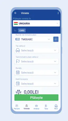 TPARK - Parcare, RCA, Viniete screenshot
