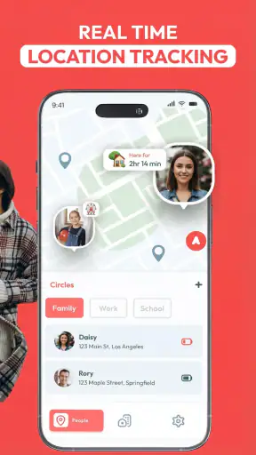 Tracky : Location GPS Sharing screenshot