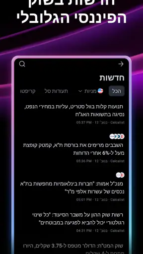 TradingView: עקוב אחר השווקים screenshot