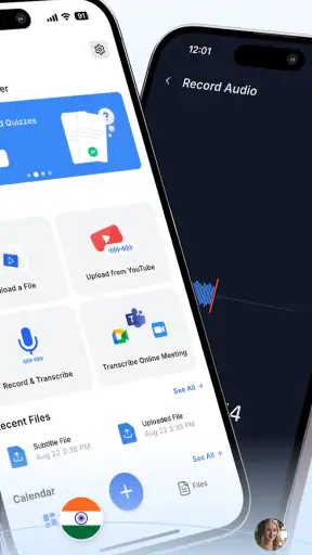 Transkriptor: דיבור לטקסט screenshot