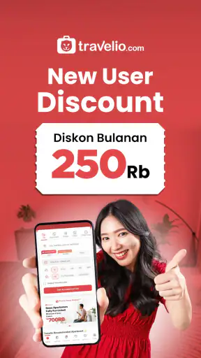 Travelio: Sewa Apartemen Rumah screenshot