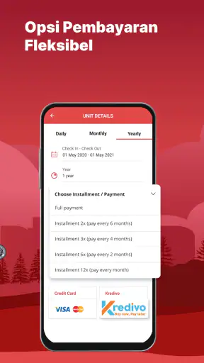 Travelio: Sewa Apartemen Rumah screenshot
