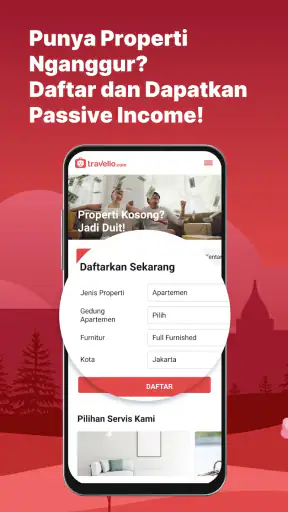 Travelio: Sewa Apartemen Rumah screenshot