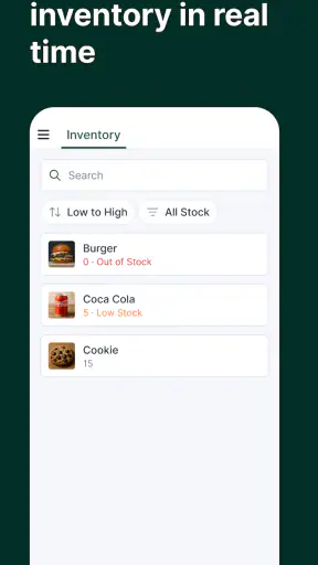 Tunder · POS · Point of sale screenshot