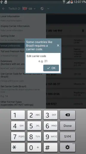 Twitch 2! Contacts Formatter screenshot