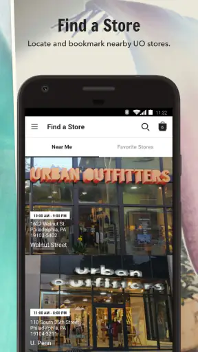 Urban Outfitters screenshot