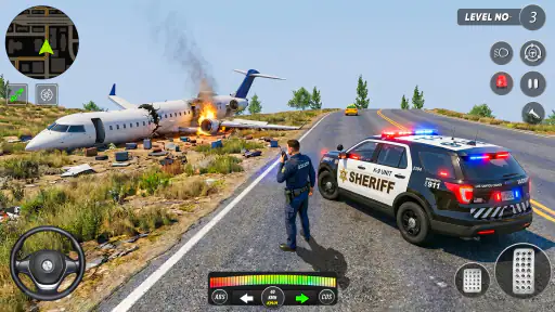 US Police Car Chase: Cop Games screenshot