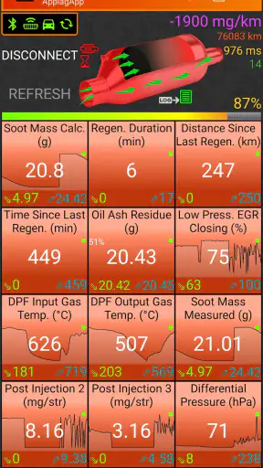 VAG DPF screenshot