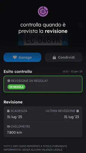 Veicolo screenshot