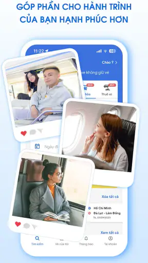 Vexere: Vé xe Máy bay Tàu hỏa screenshot