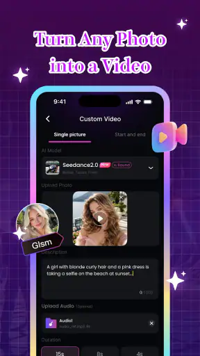 Viddo: AI Video Photo Maker screenshot