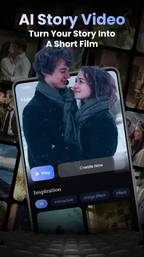 Video AI - AI Hug & Kiss Maker screenshot