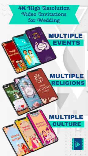 Video Invitation Maker App screenshot