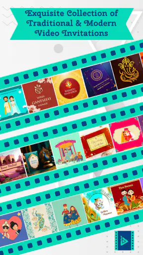 Video Invitation Maker App screenshot
