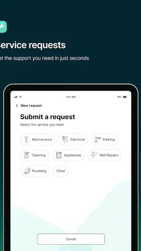 Visitt+ Tenant App screenshot