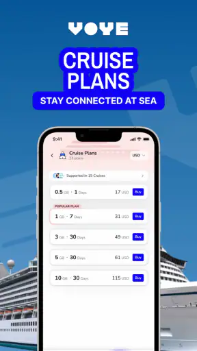 Voye: eSIM לחו״ל screenshot