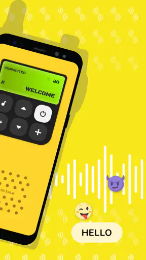Walkie Talkie, Push to Talk screenshot