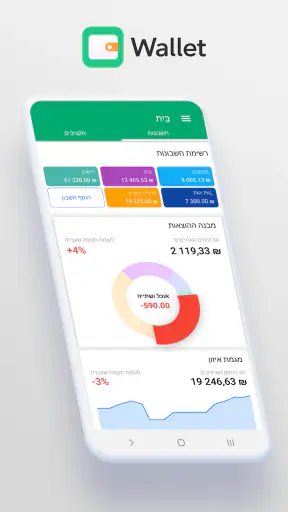 Wallet -כסף, תקציב, האוצר screenshot