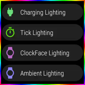 Watch Edge Light - AOE Wear OS screenshot