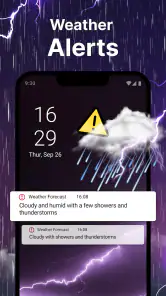 Weather forecast: Live Radar screenshot