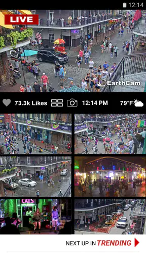 Webcams screenshot