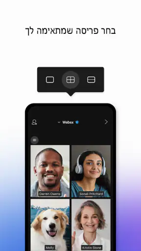 Webex Meetings screenshot