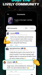 WebNovel screenshot