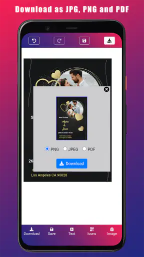 Wedding Invitation Card screenshot