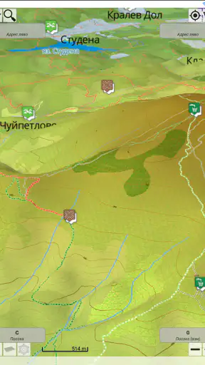 WildMaps - offline navigation screenshot