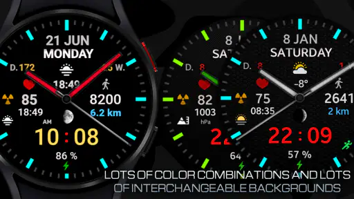 WIN Classic Army MOD WatchFace screenshot