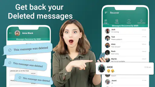 WMR: שחזר הכל הודעות שנמחקו screenshot