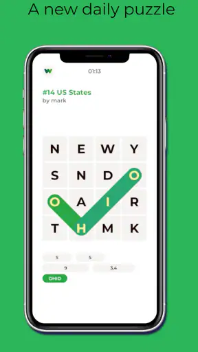 Word Salad: a daily puzzle screenshot