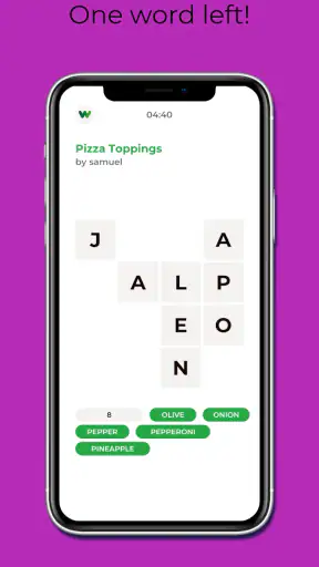 Word Salad: a daily puzzle screenshot
