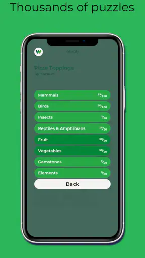 Word Salad: a daily puzzle screenshot