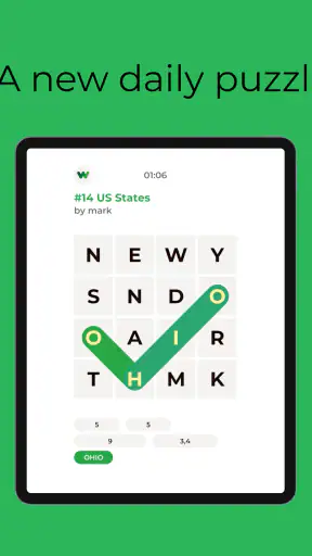 Word Salad: a daily puzzle screenshot