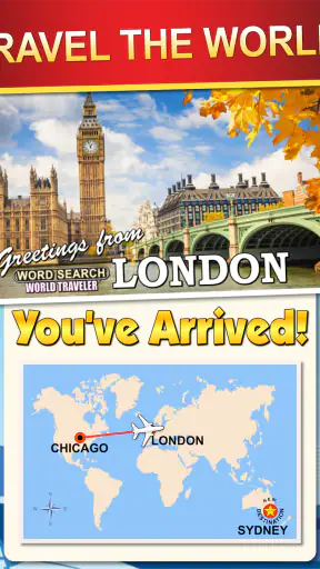Word Search World Traveler screenshot