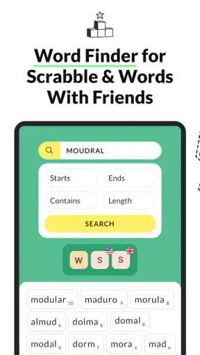 Wordfinder by WordTips screenshot