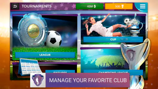 WSM - Women's Soccer Manager screenshot