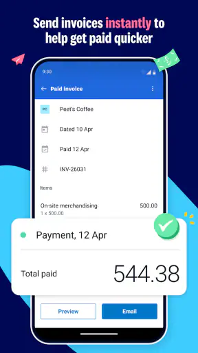 Xero Accounting for business screenshot