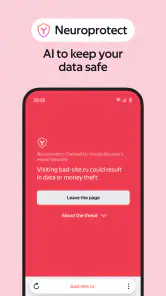 Yandex Browser with Alice AI screenshot