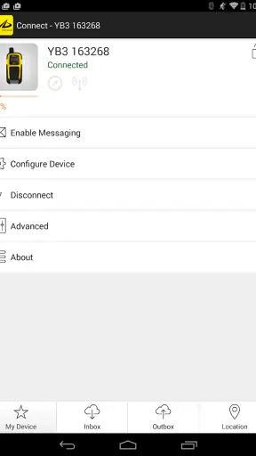 YB Connect screenshot