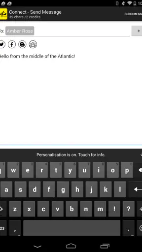 YB Connect screenshot