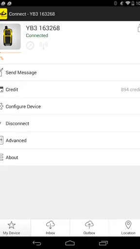 YB Connect screenshot